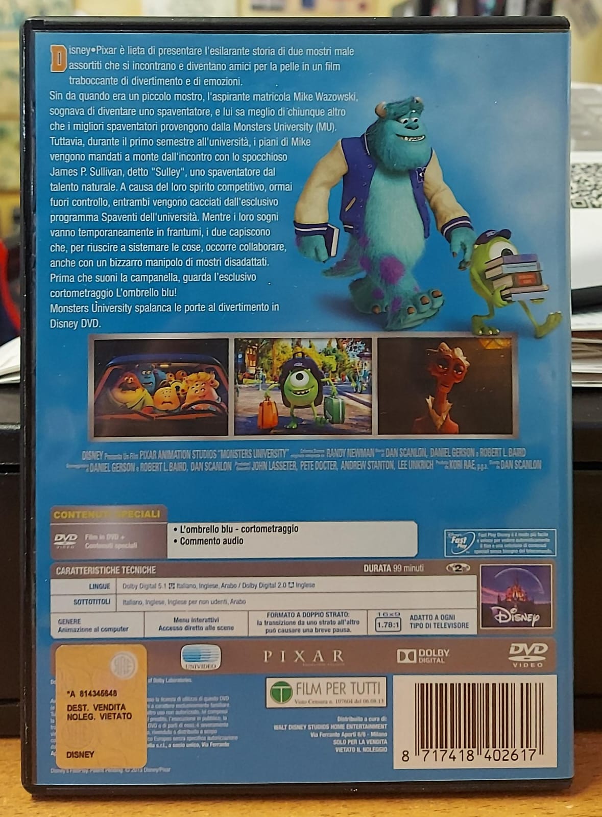 MONSTERS UNIVERSITY