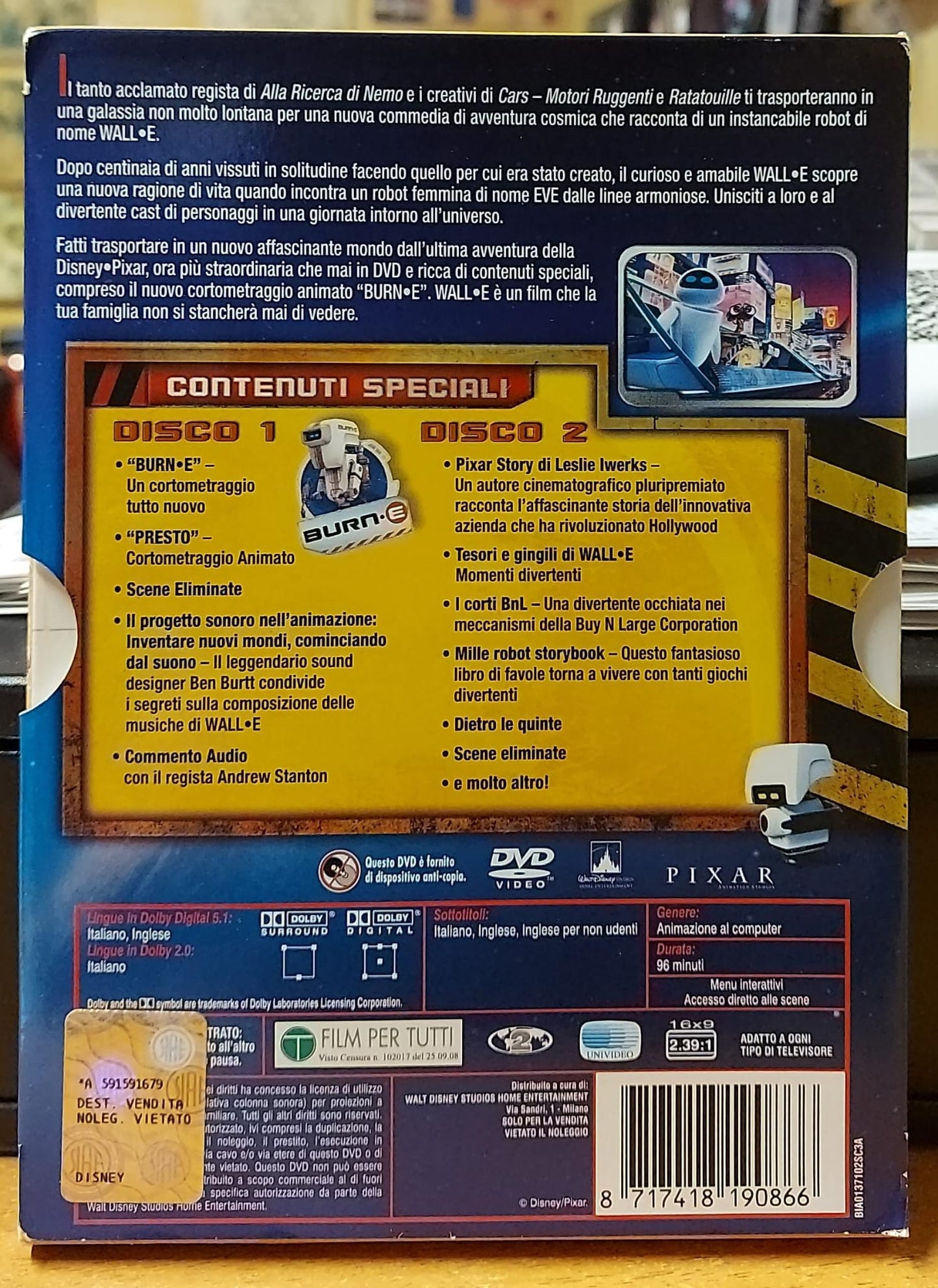WALL-E - EDIZIONE SPECIALE DOPPIO DISCO