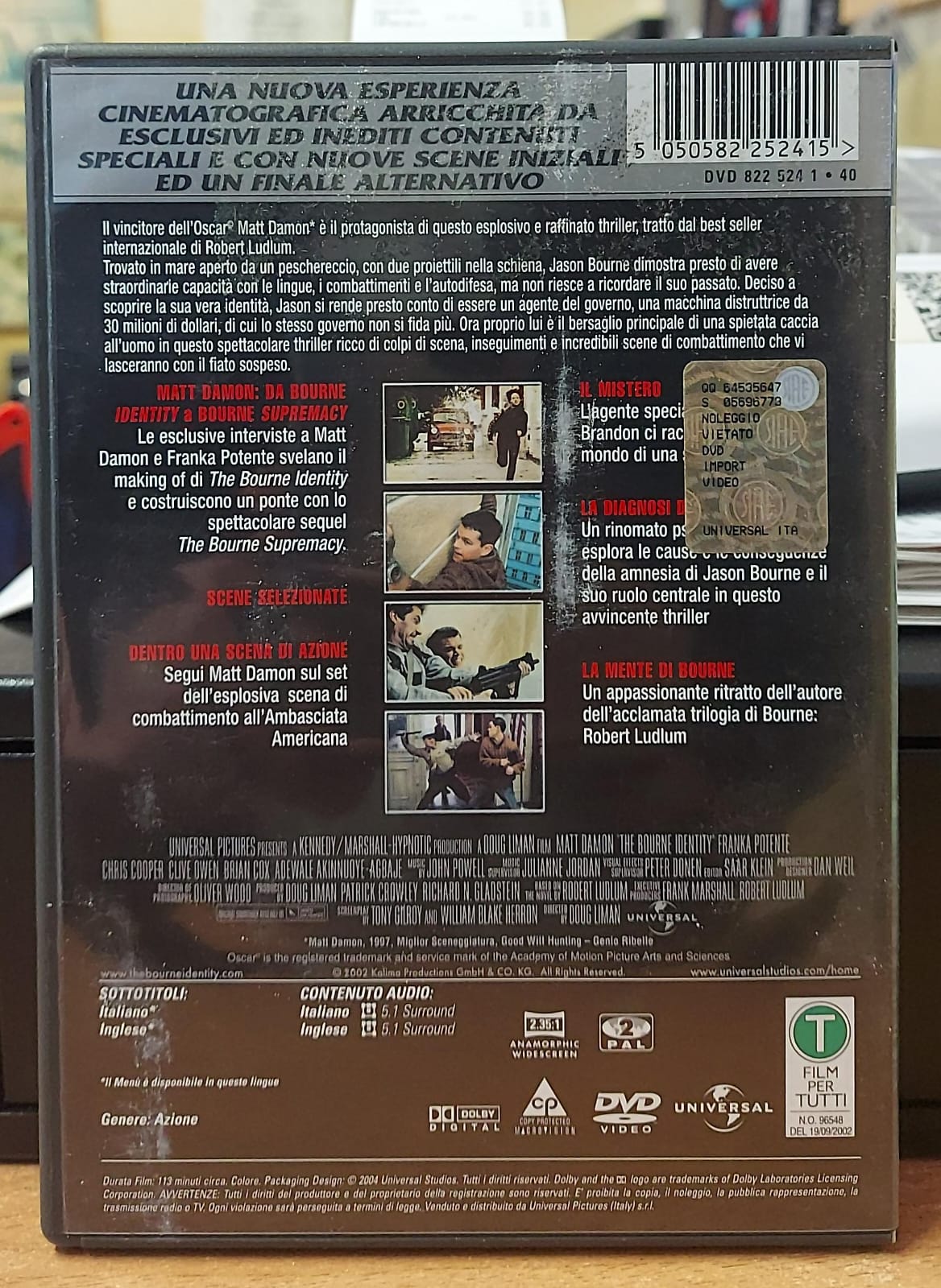 THE BOURNE IDENTITY - SPECIAL EDITION