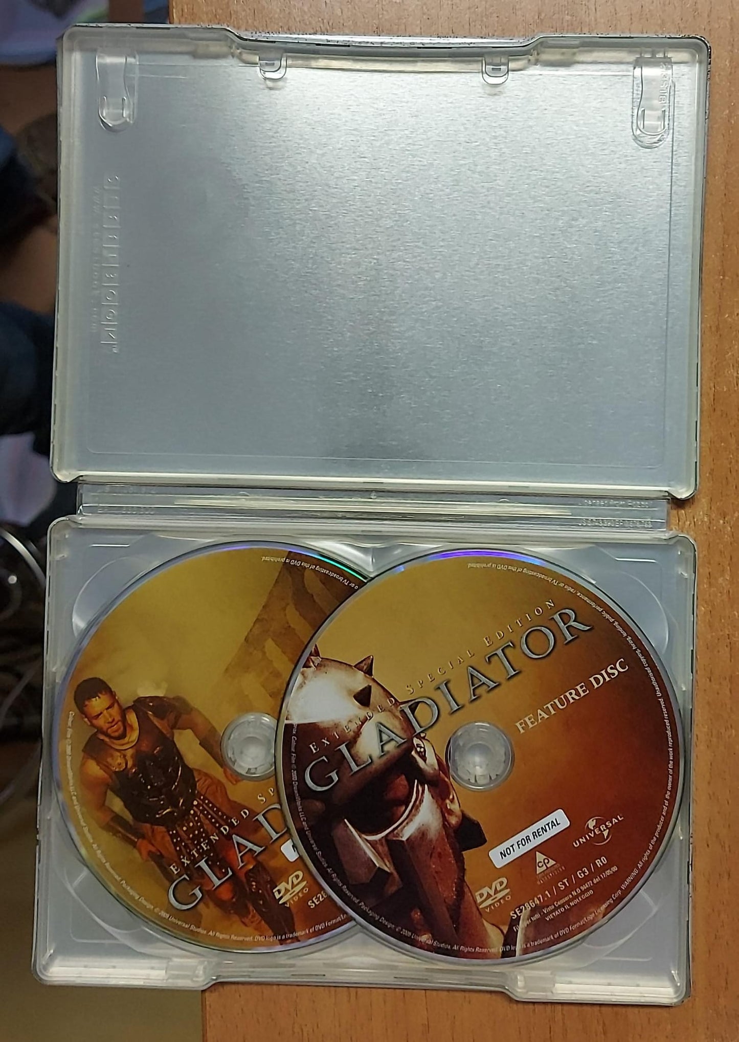 IL GLADIATORE - EXTENDED EDITION 2 DISCHI CON STEELBOOK