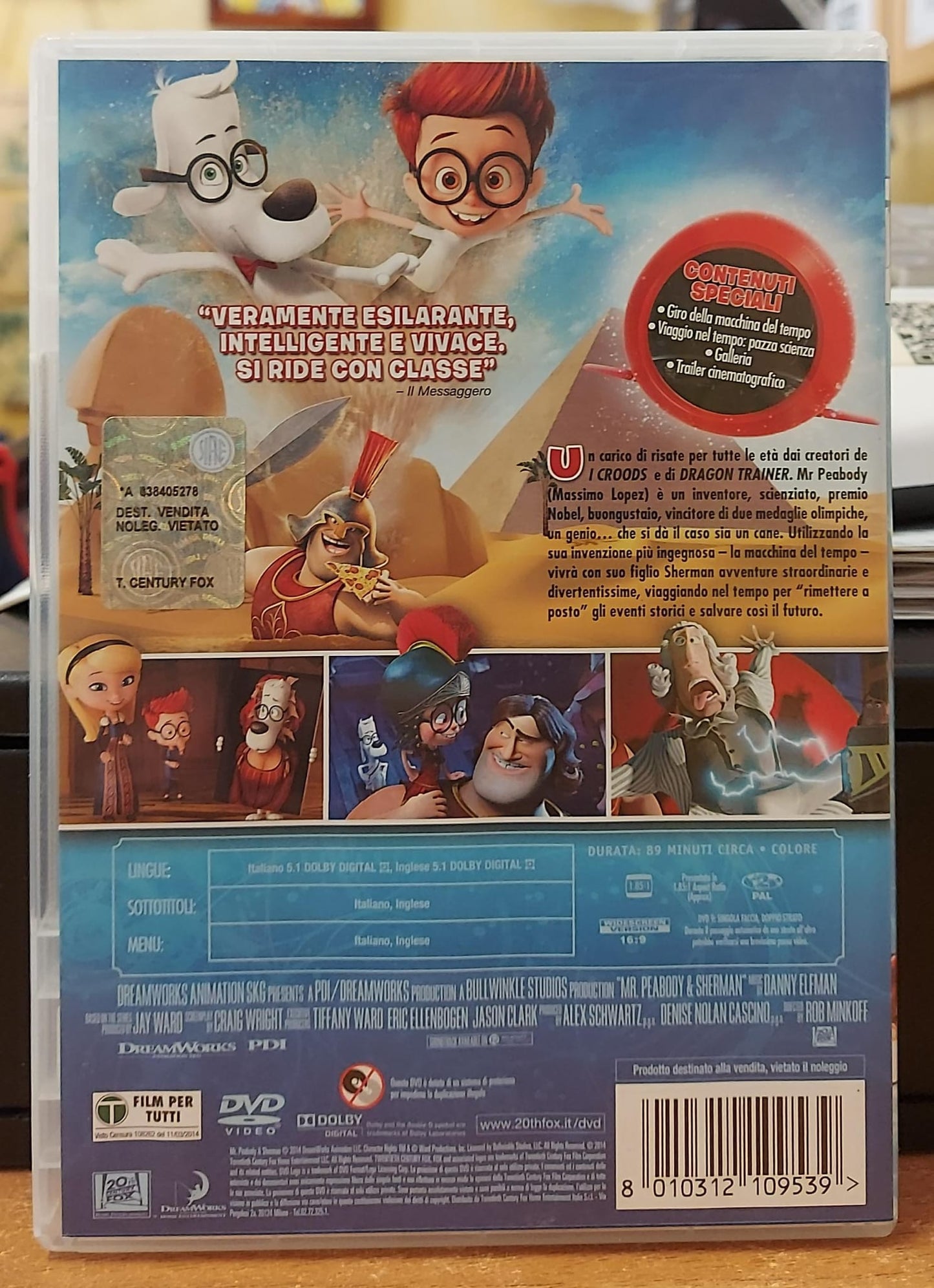 MR. PEABODY E SHERMAN
