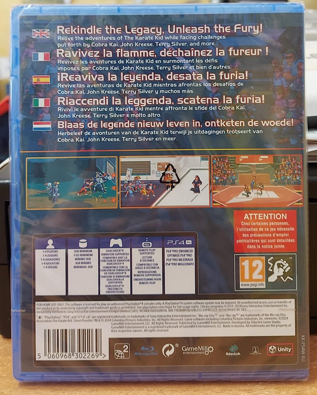 THE KARATE KID STREET RUMBLE - NUOVO MAI APERTO