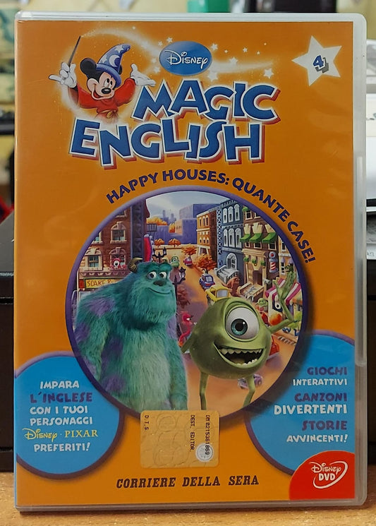 DISNEY MAGIC ENGLISH 4 HAPPY HOUSES QUANTE CASE!