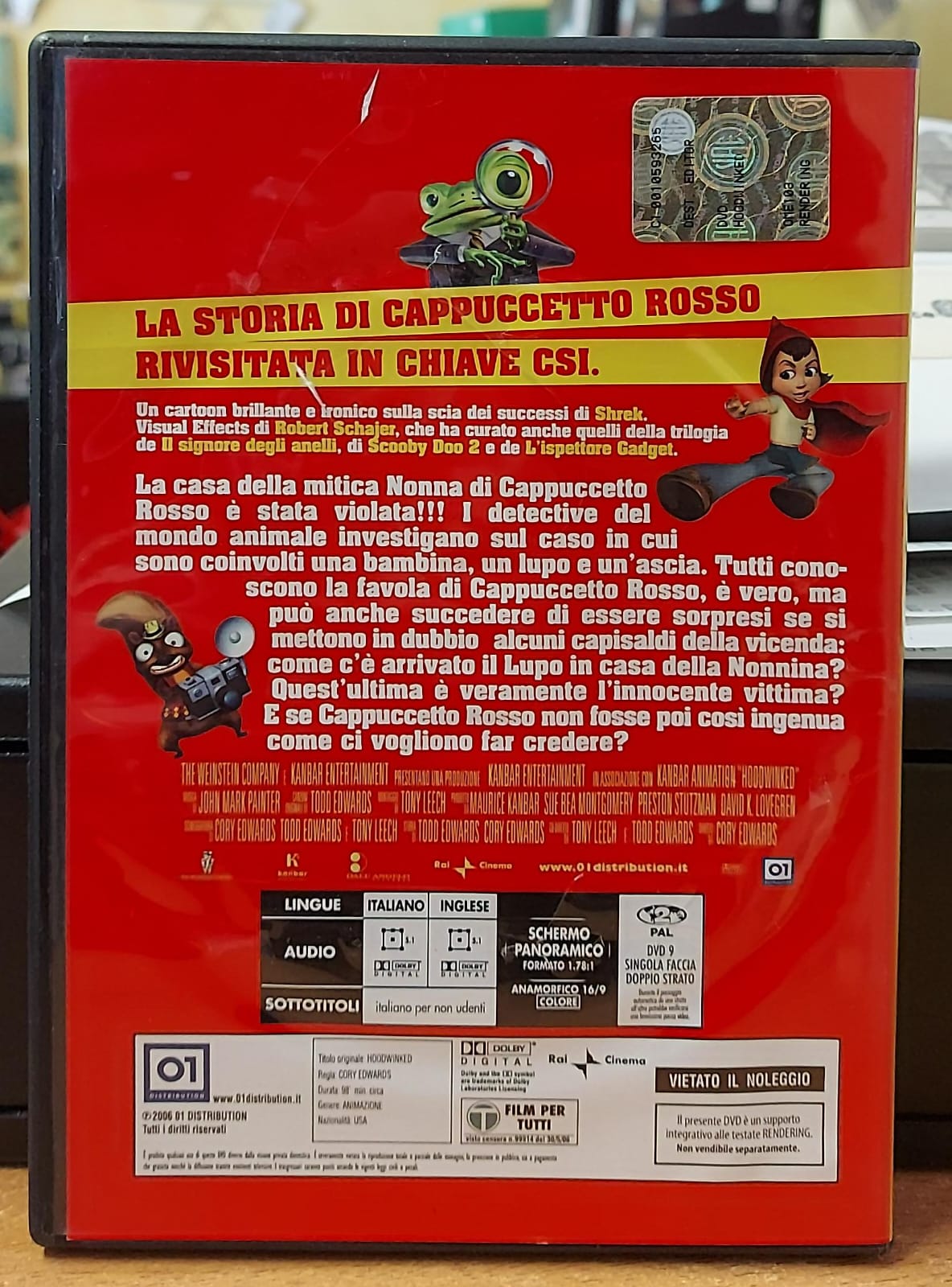CAPPUCCETTO ROSSO E GLI INSOLITI SOSPETTI