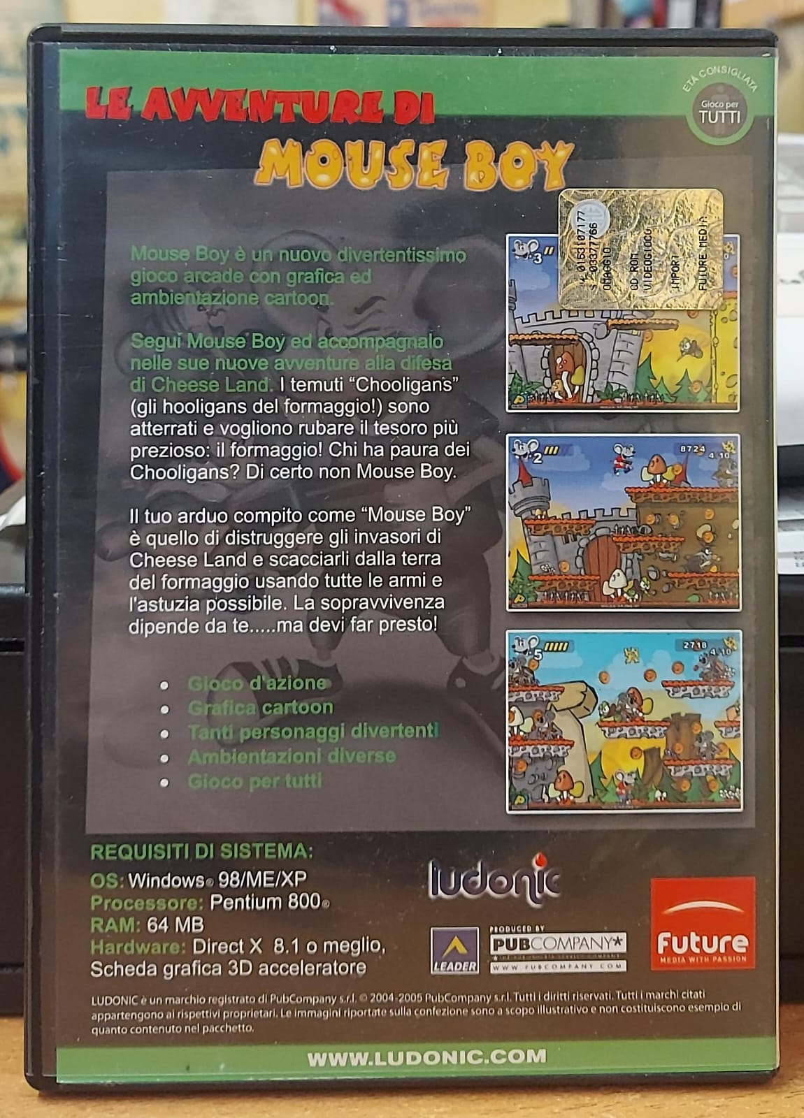 LE AVVENTURE DI MOUSE BOY