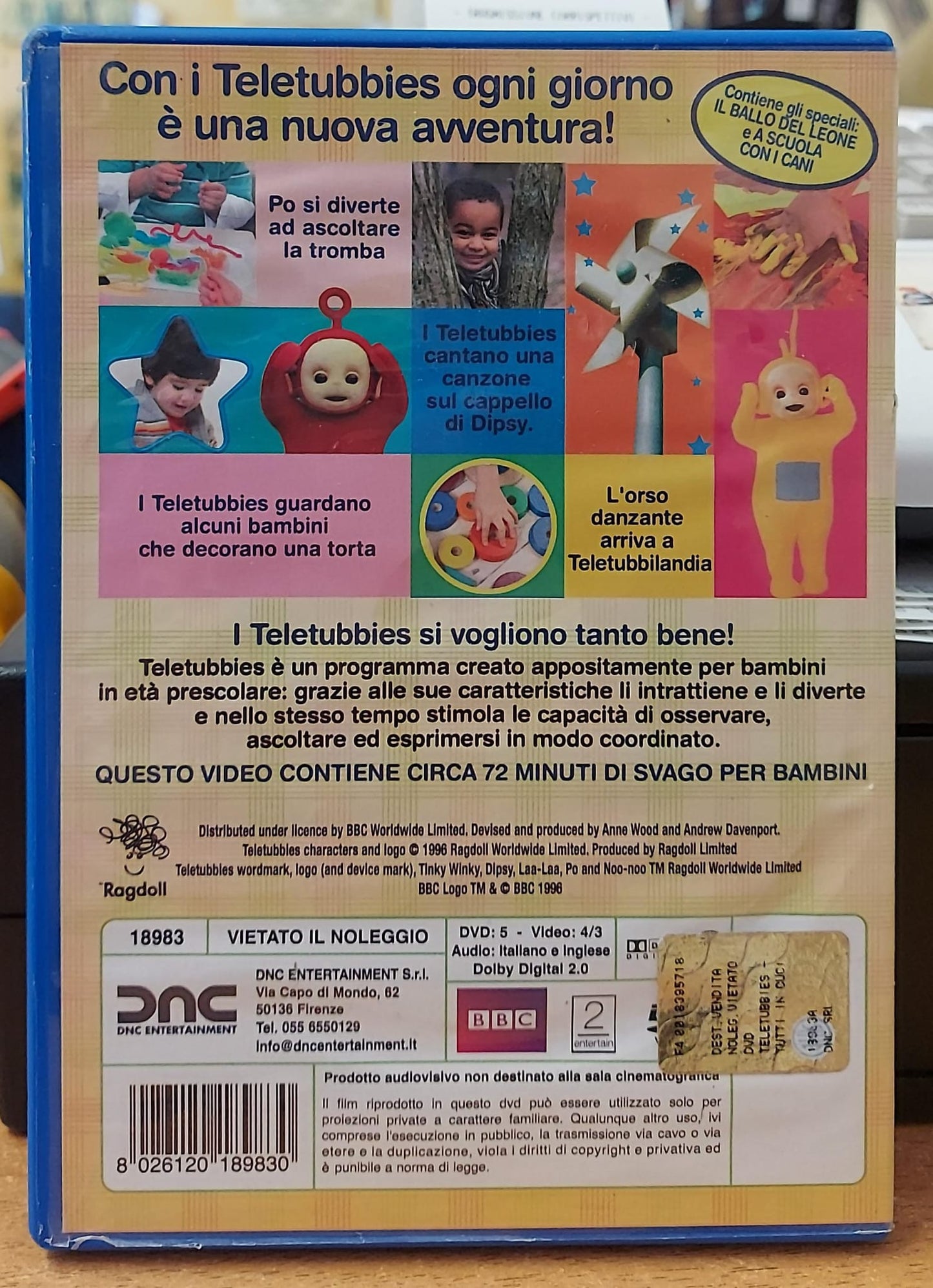 TELETUBBIES TUTTI IN CUCINA