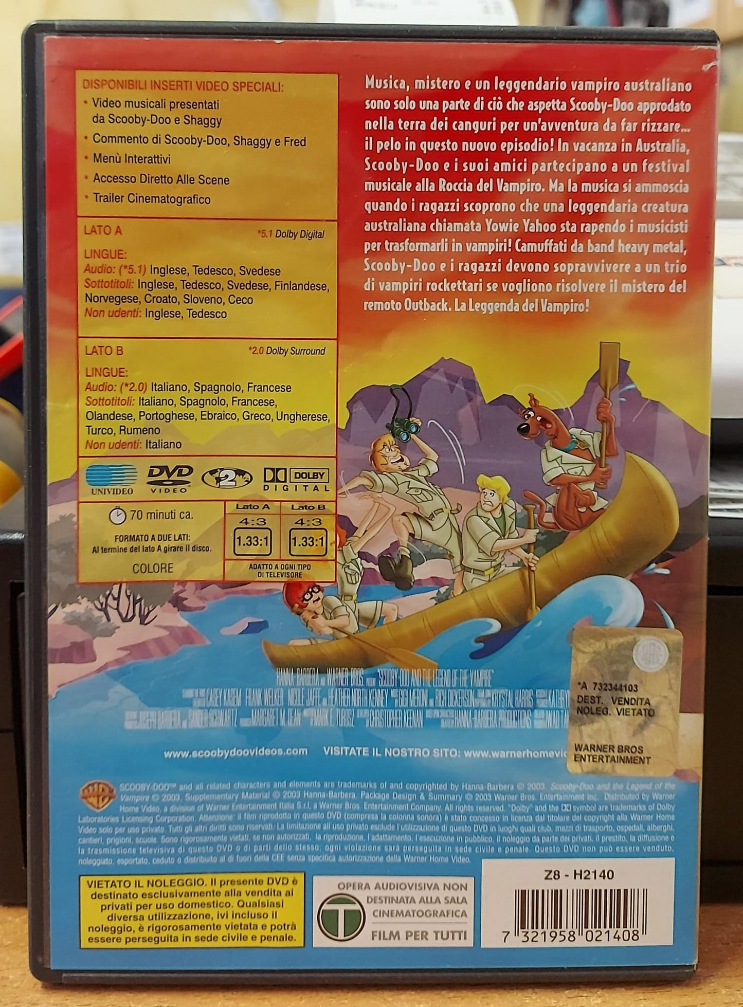 SCOOBY-DOO! E LA LEGGENDA DEL VAMPIRO