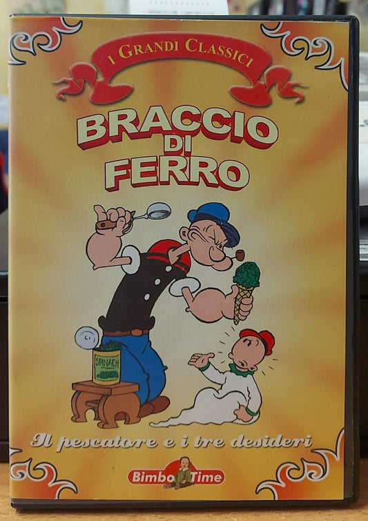 BRACCIO DI FERRO - IL PESCATORE E I TRE DESIDERI