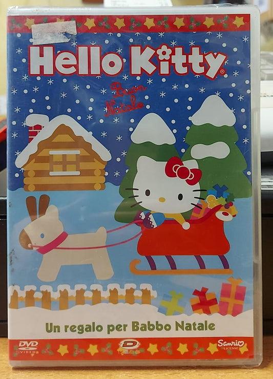 HELLO KITTY BUON NATALE UN REGALO PER BABBO NATALE - NUOVO MAI APERTO