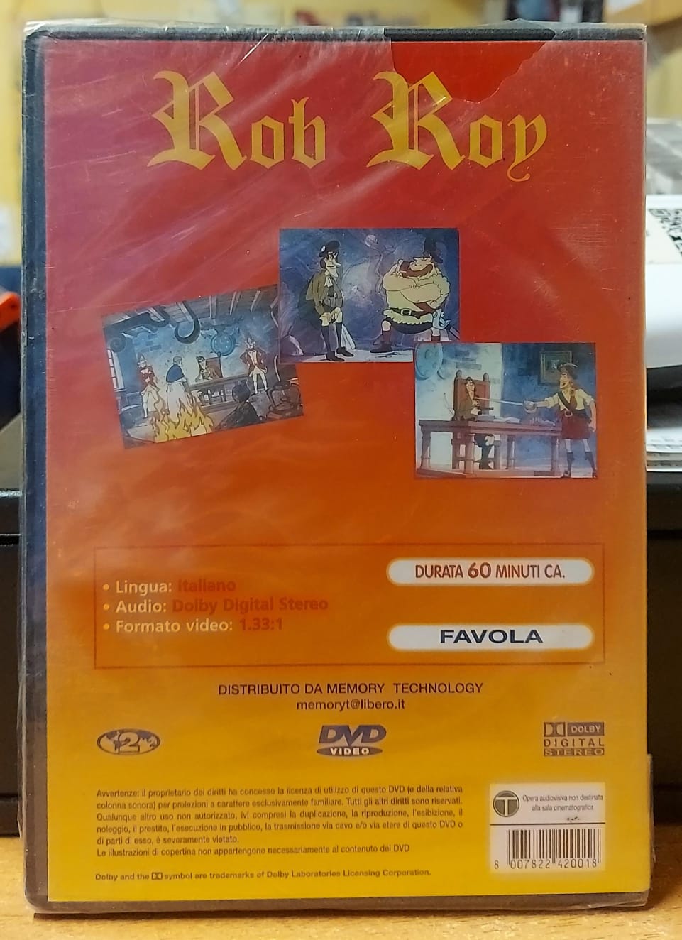 ROB ROY - MAGIC MEMORY - NUOVO MAI APERTO