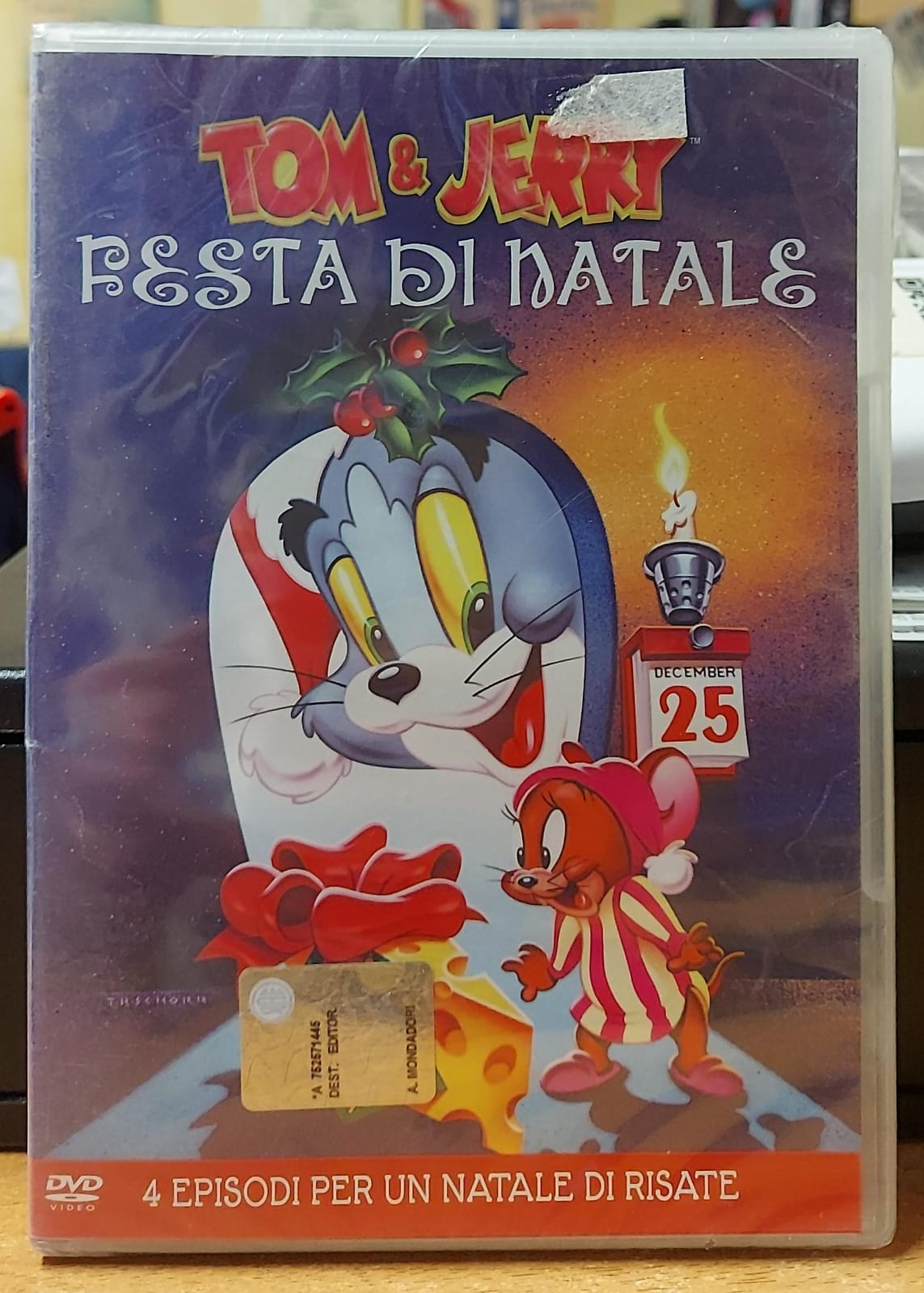 TOM & JERRY FESTA DI NATALE - NUOVO MAI APERTO