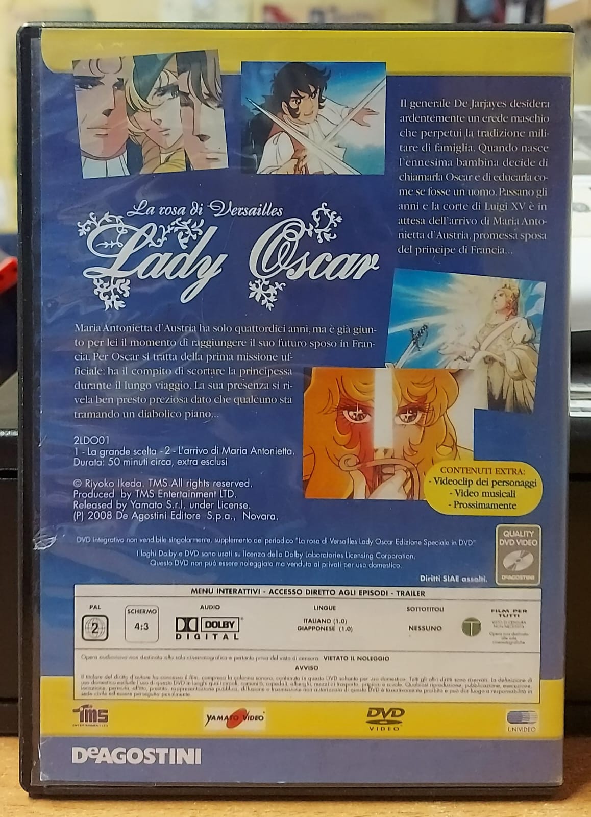 LADY OSCAR VOL.1 LA ROSA DI VERSAILLES