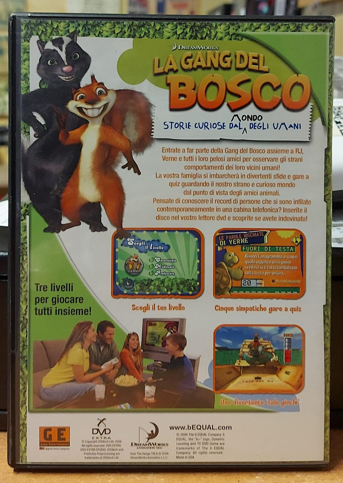 LA GANG DEL BOSCO - TV DVD GAMES