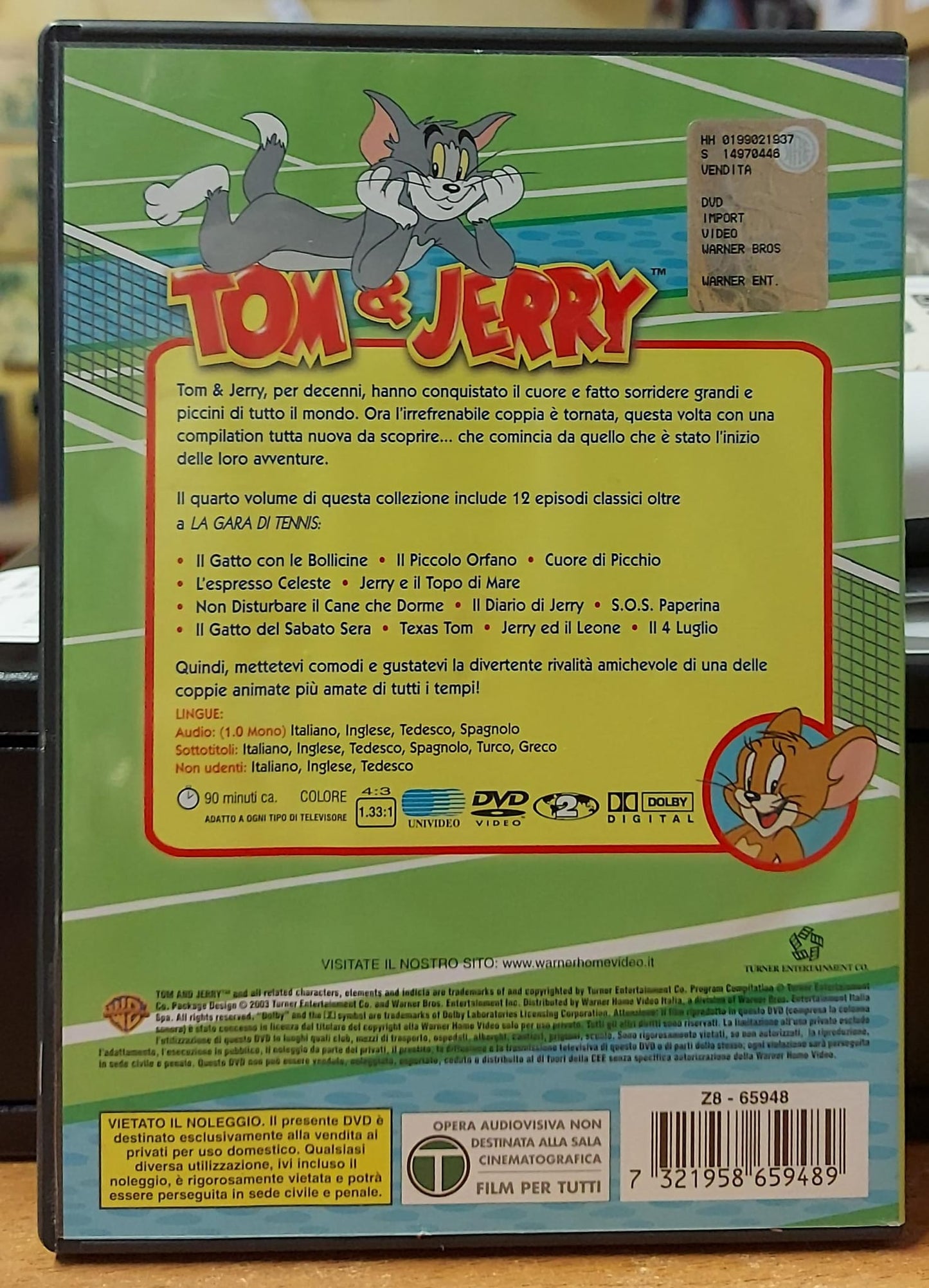 TOM & JERRY CLASSIC COLLECTION VOLUME 4