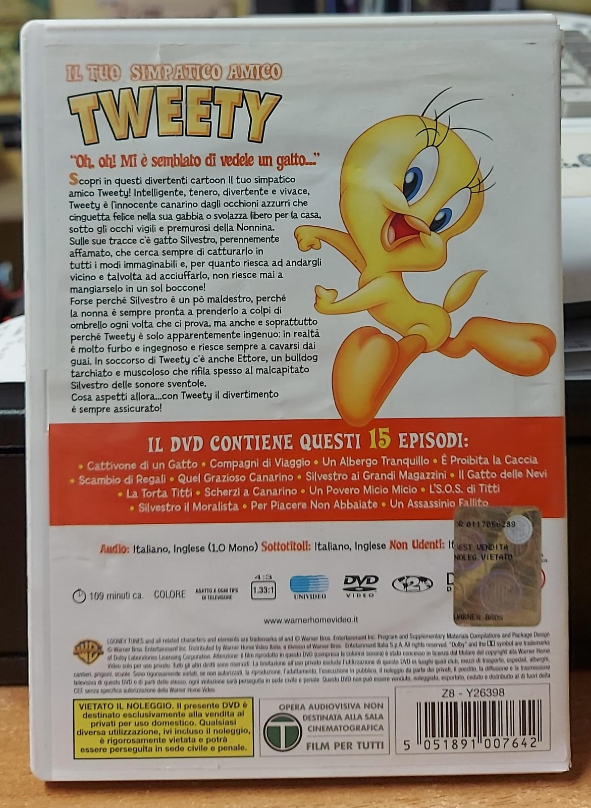IL TUO SIMPATICO AMICO TWEETY