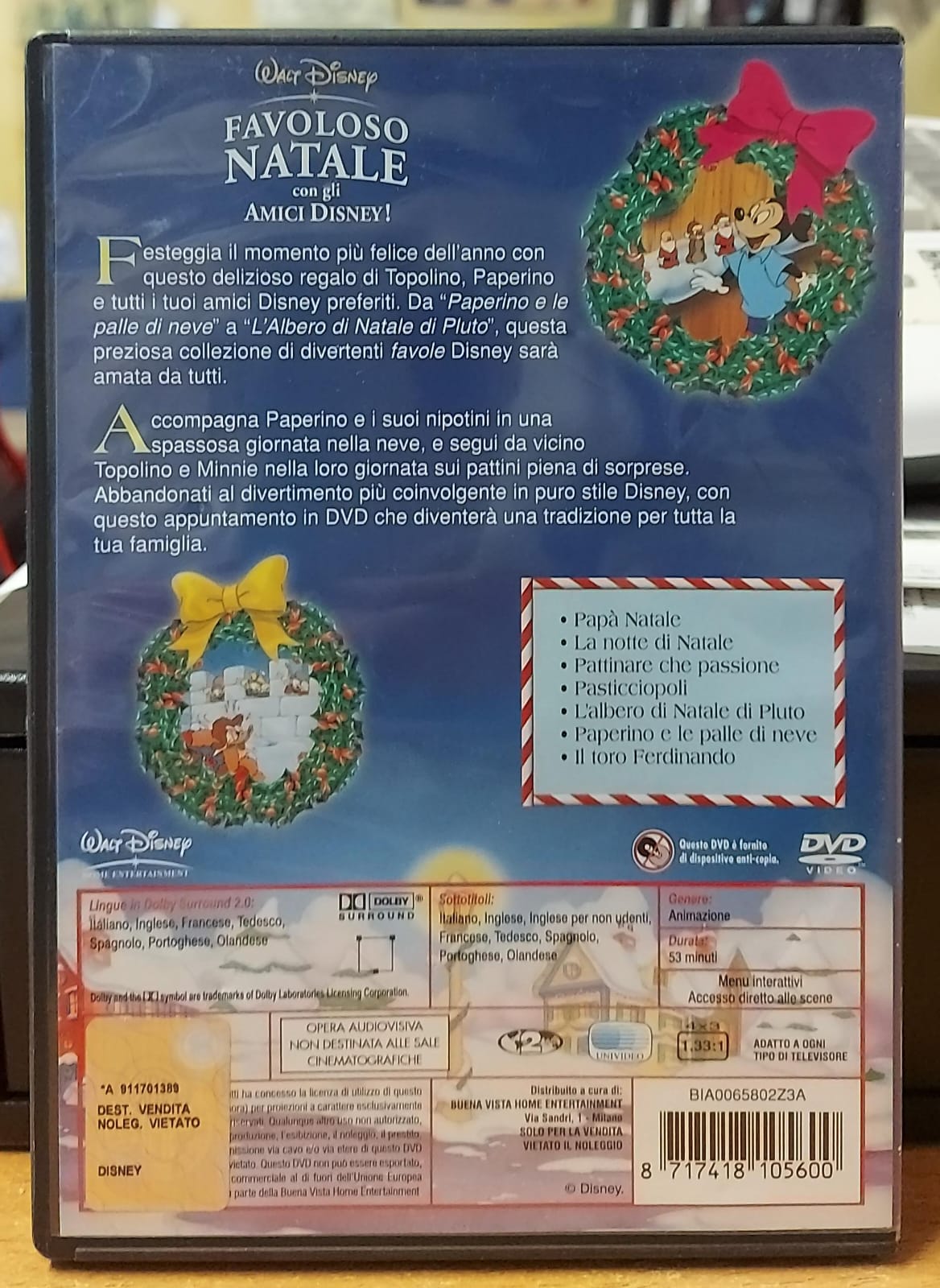 FAVOLOSO NATALE CON GLI AMICI DISNEY