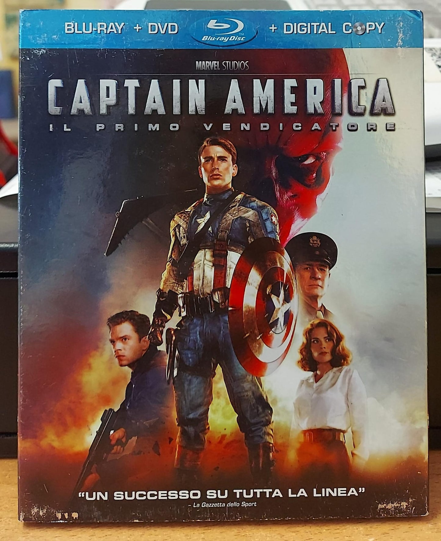 CAPTAIN AMERICA IL PRIMO VENDICATORE - BLU-RAY + DVD + DIGITAL COPY