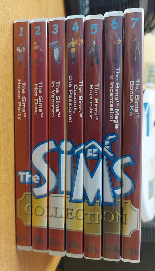 THE SIMS COLLECTION GIOCO + 7 ESPANSIONI