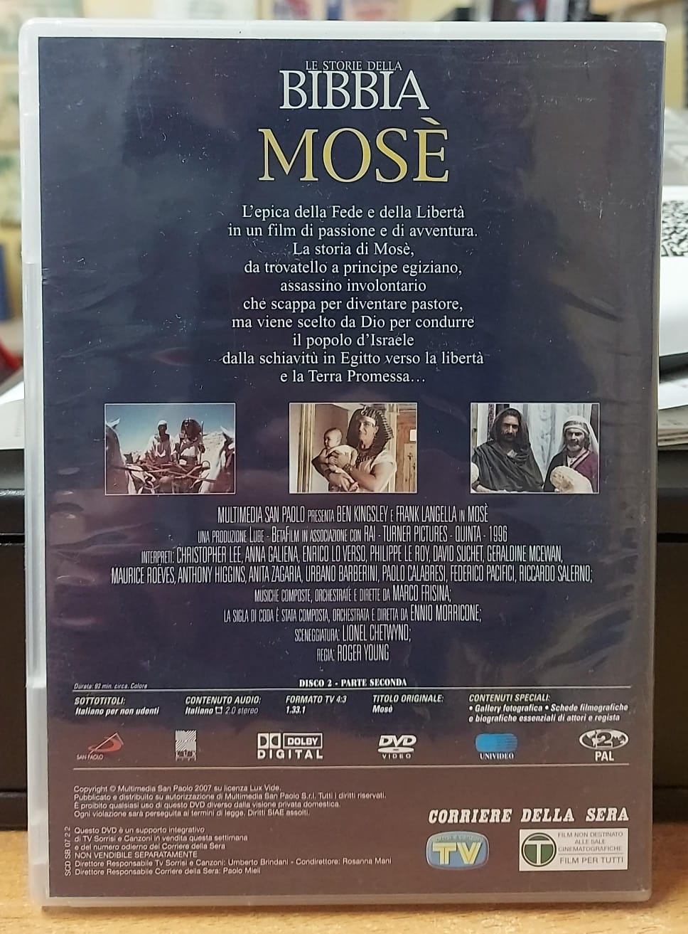 LE STORIE DELLA BIBBIA - MOSE' - DISCO 2