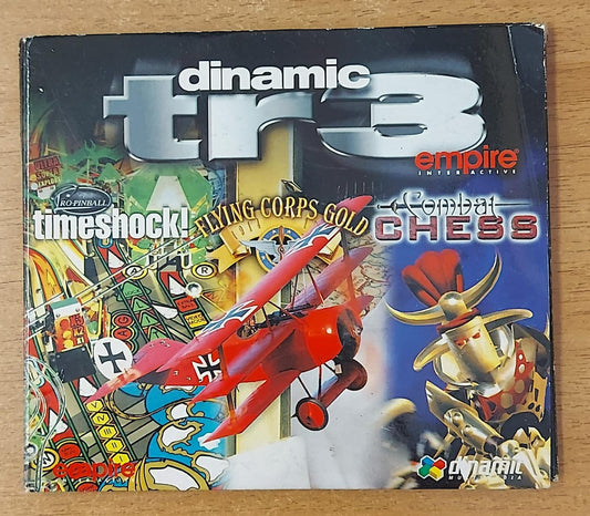 DINAMIC TR3 - PRO PINBALL TIMESHOCK + FLYING CORPS GOLD + COMBAT CHESS