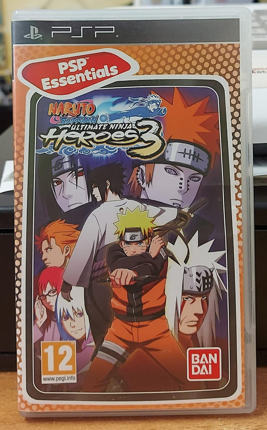 NARUTO SHIPPUDEN ULTIMATE NINJA HEROES 3 - ESSENTIALS