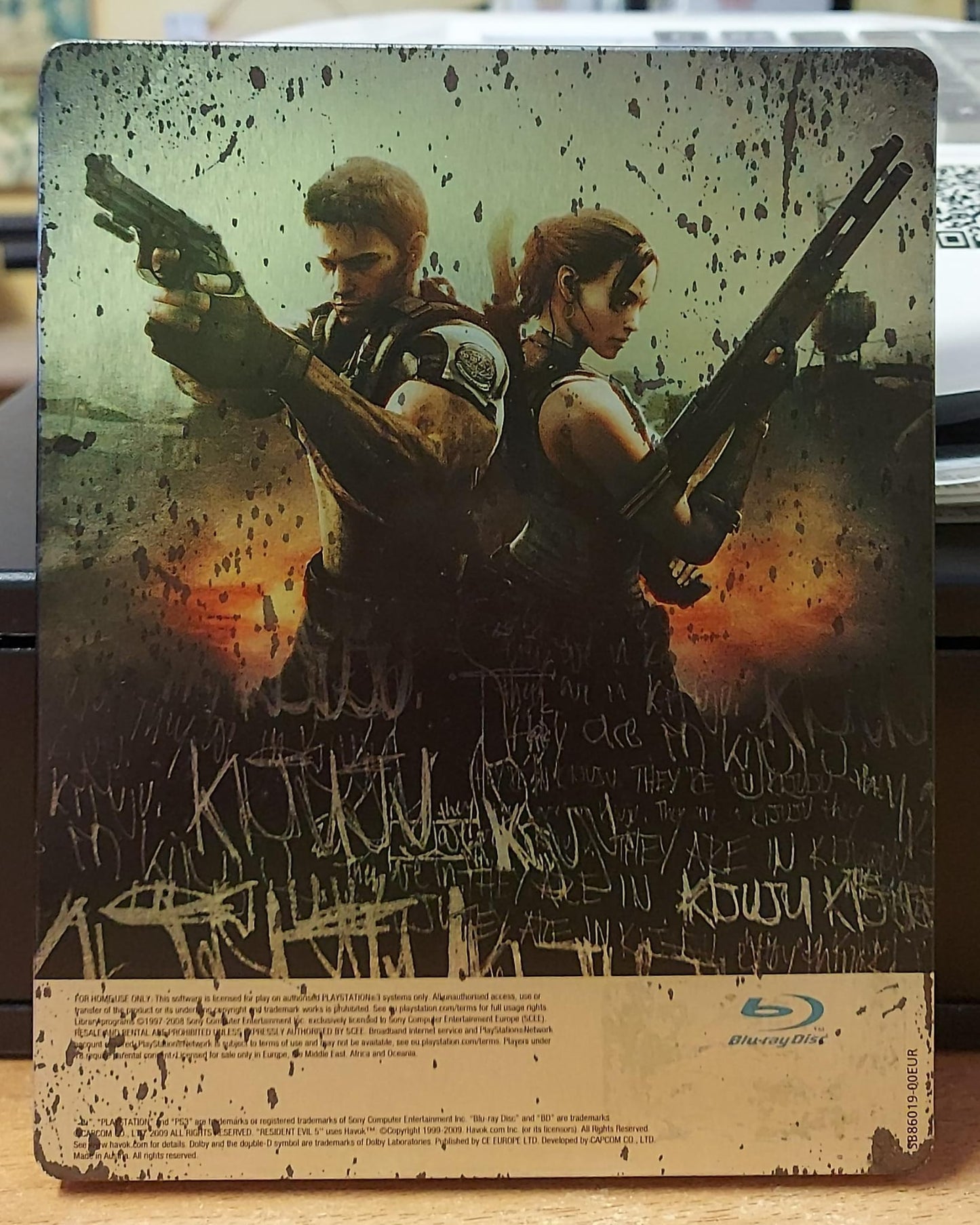 RESIDENT EVIL 5 + STEELBOK
