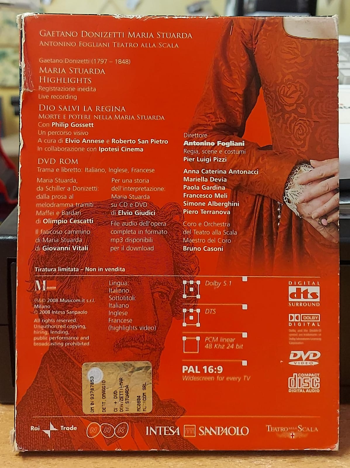 GAETANO DONIZETTI MARIA STUARDA TEATRO ALLA SCALA