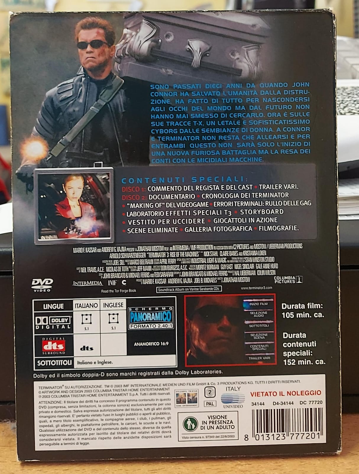 TERMINATOR 3 LE MACCHINE RIBELLI - DOPPIO DISCO