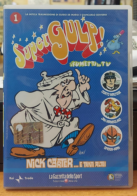 NICK CARTER VOL.1 SUPERGULP I FUMETTI IN TV