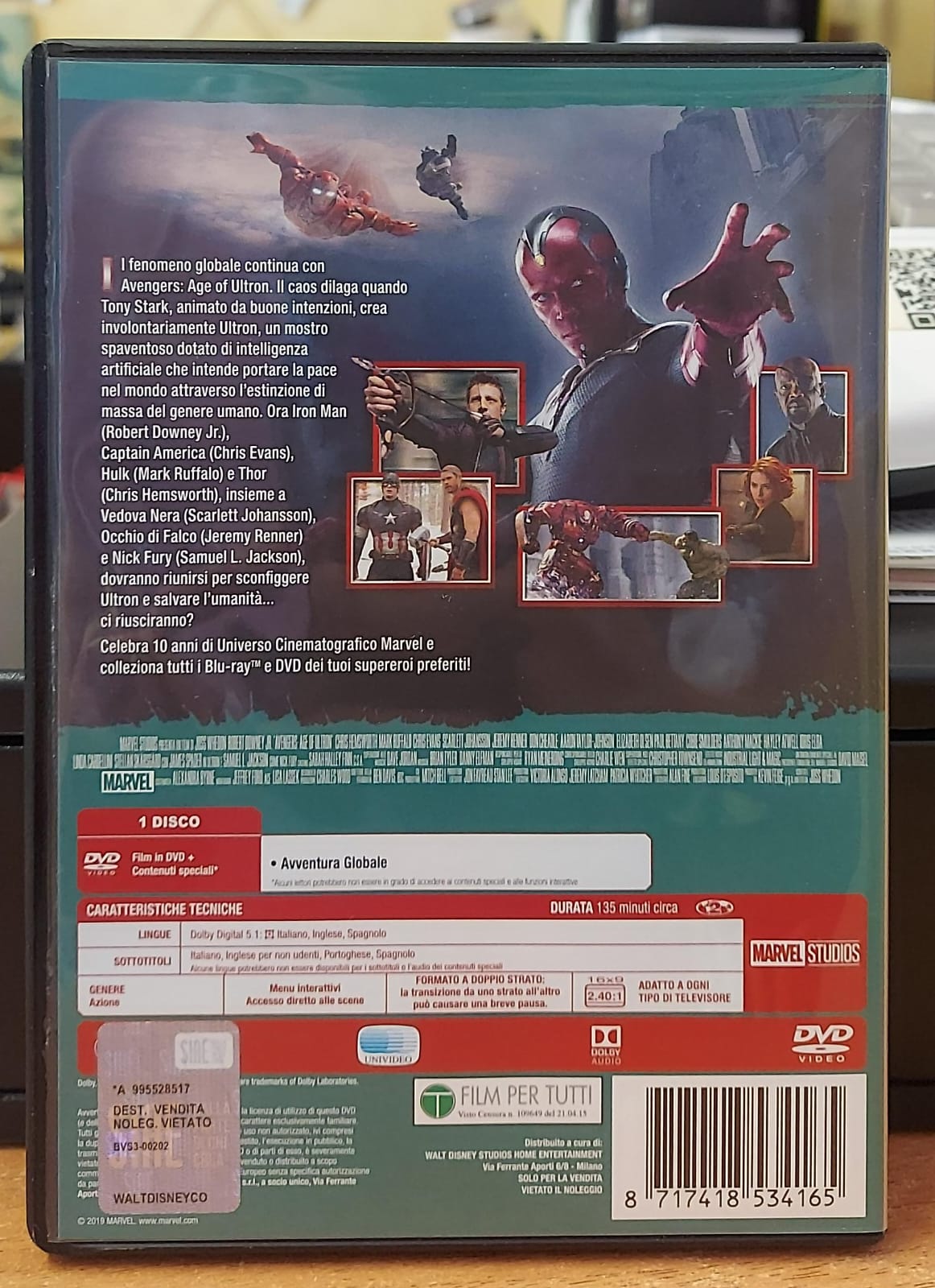 AVENGERS AGE OF ULTRON
