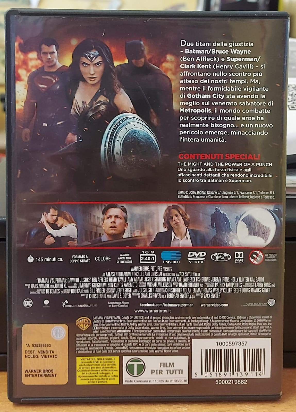 BATMAN V SUPERMAN DAWN OF JUSTICE