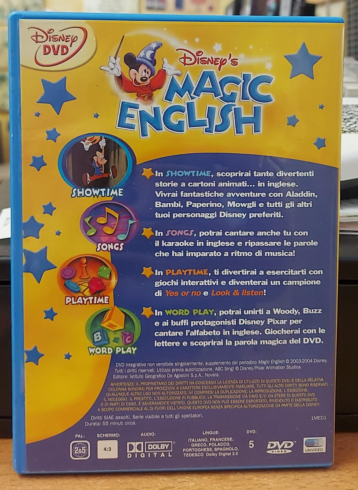 DISNEY MAGIC ENGLISH 1 HELLO TANTI SALUTI