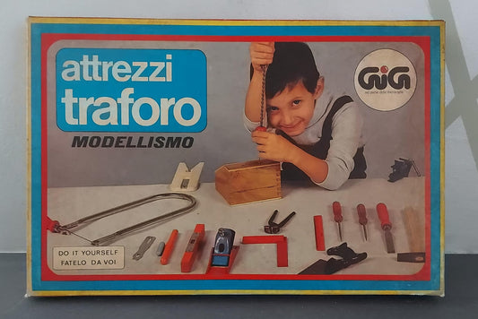 ATTREZZI TRAFORO MODELLISMO GIG - NUOVO MAI APERTO