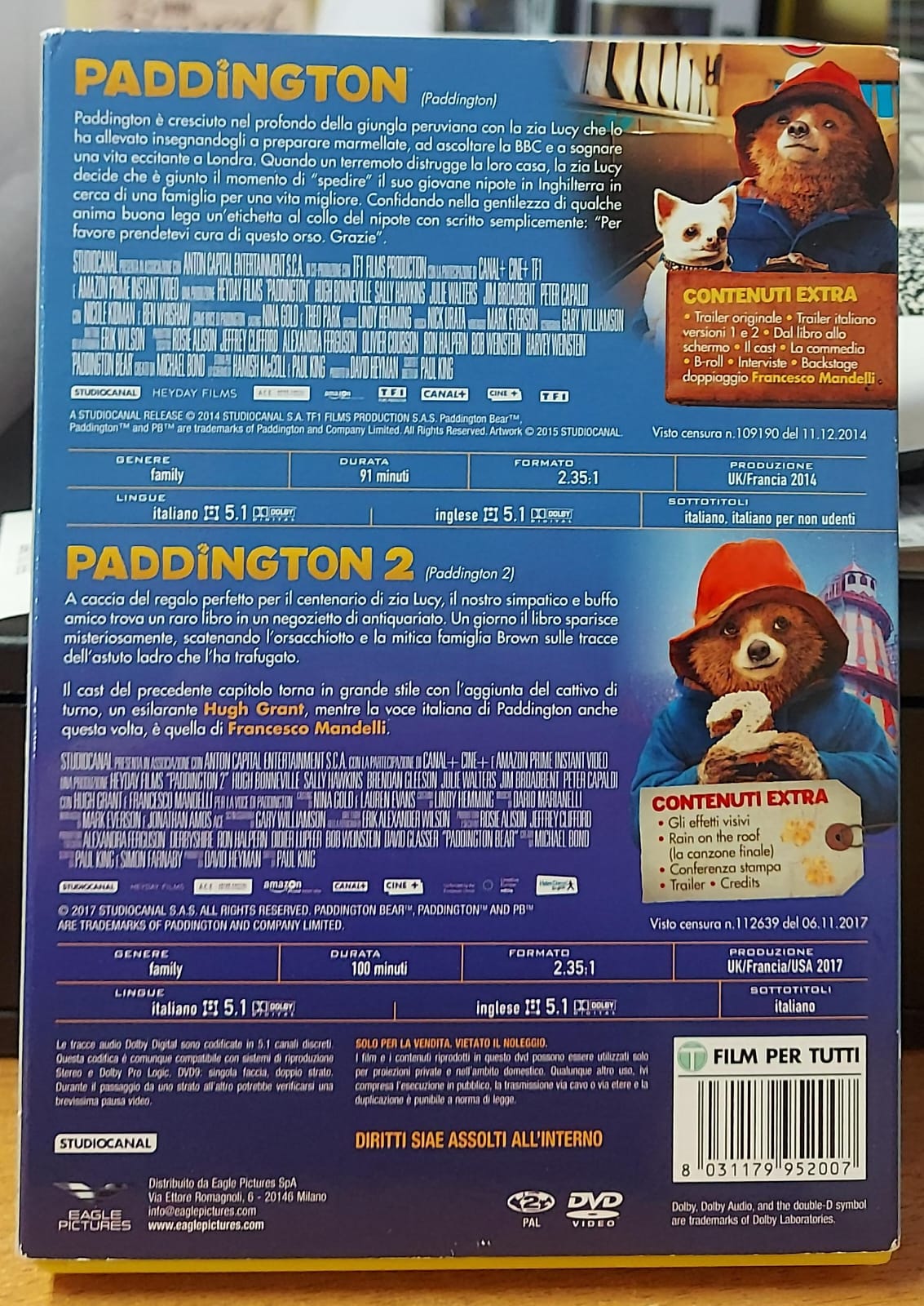 PADDINGTON + PADDINGTON 2