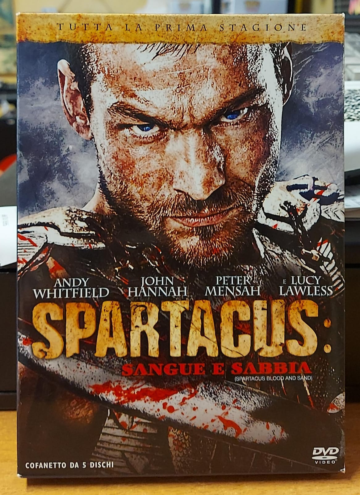 SPARTACUS SANGUE E SABBIA - PRIMA STAGIONE 5 DVD