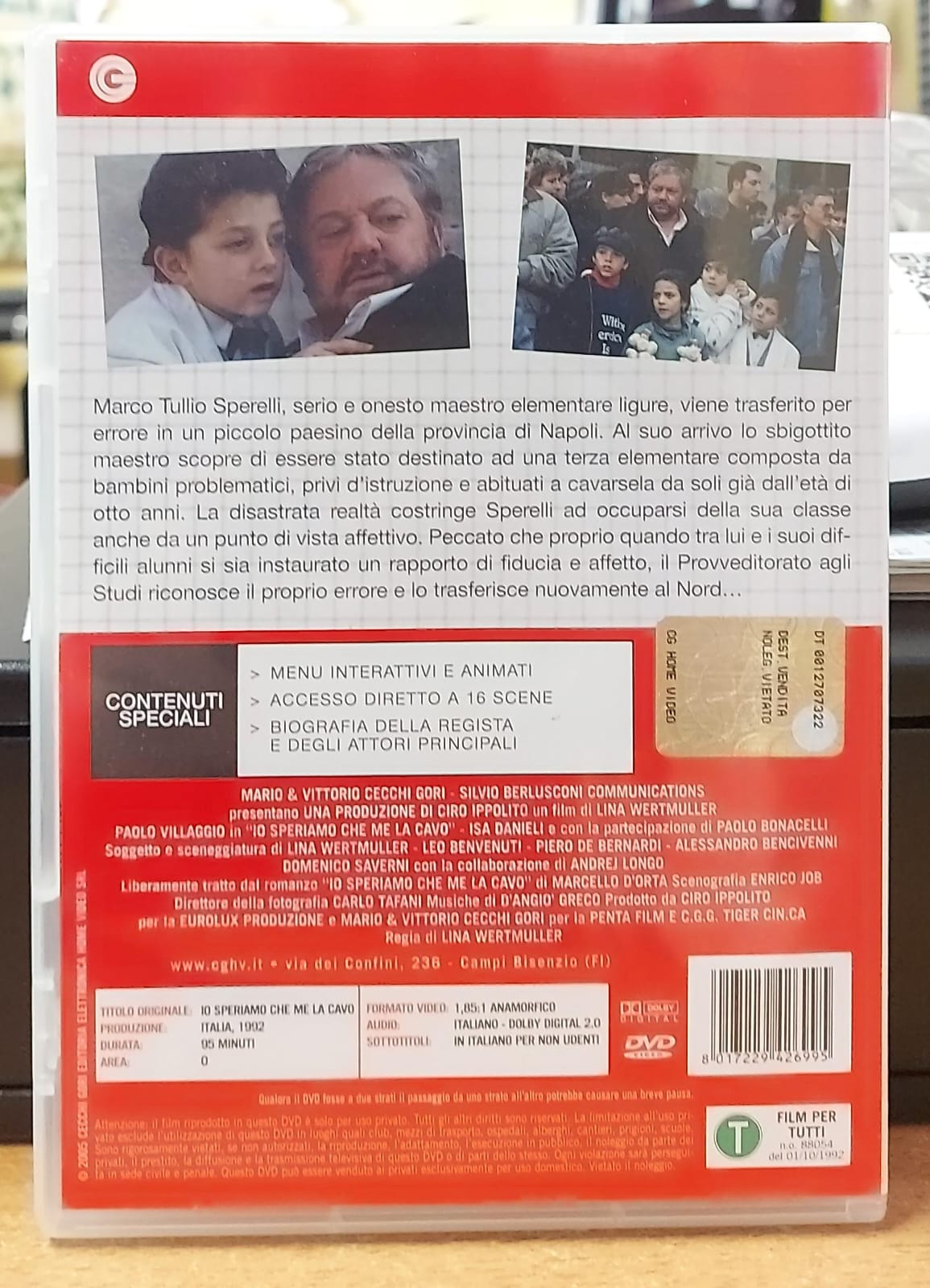 IO SPERIAMO CHE ME LA CAVO
