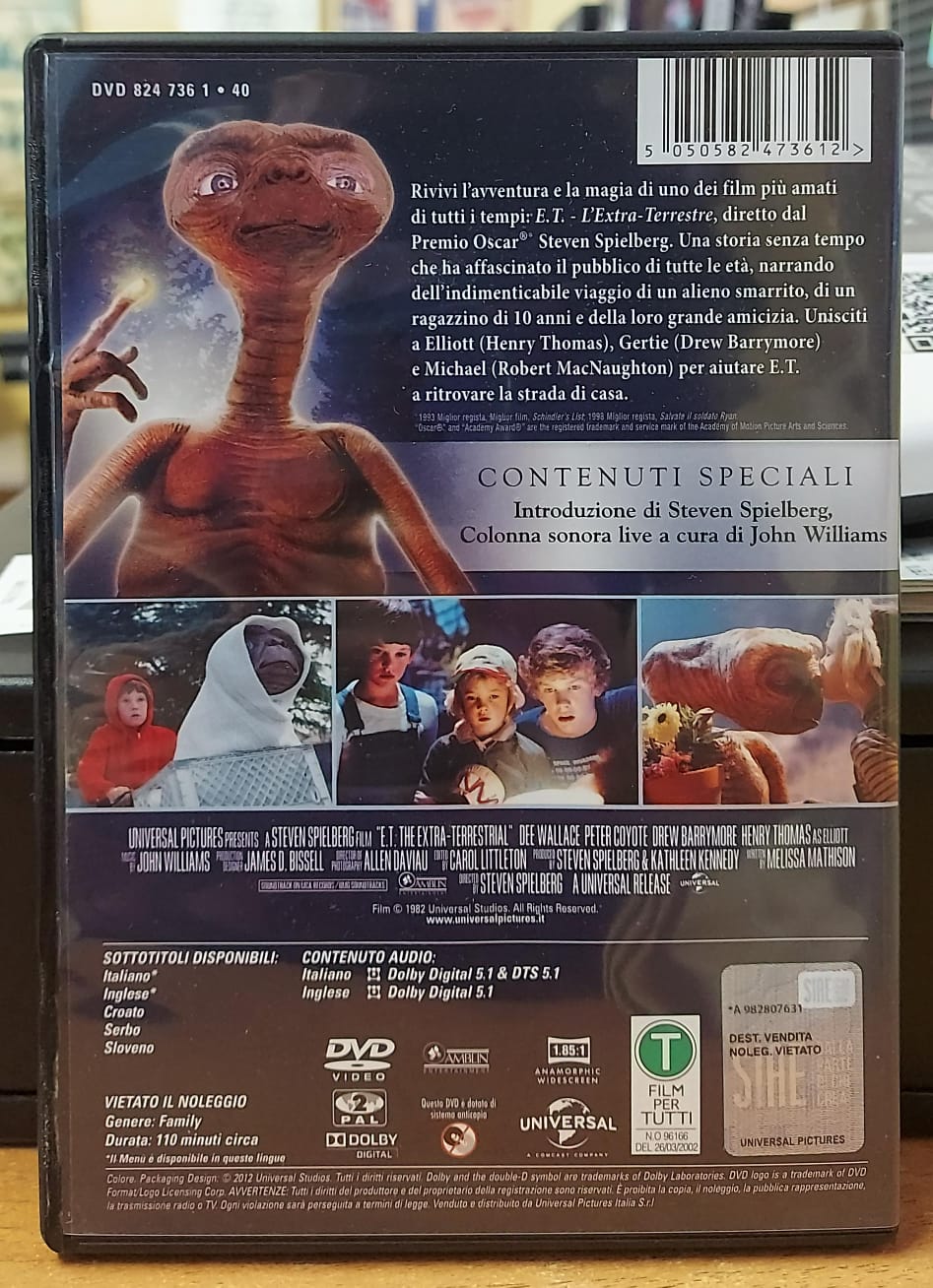 E.T. L'EXTRATERRESTRE