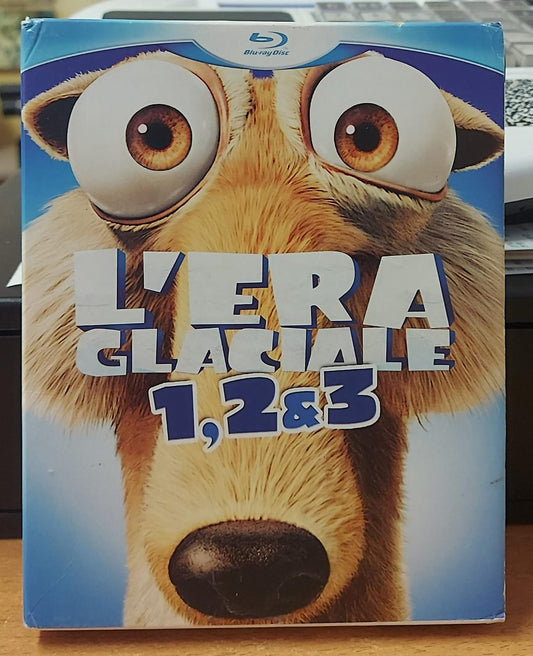 L'ERA GLACIALE 1,2 & 3 VERSIONI DVD E BLU-RAY