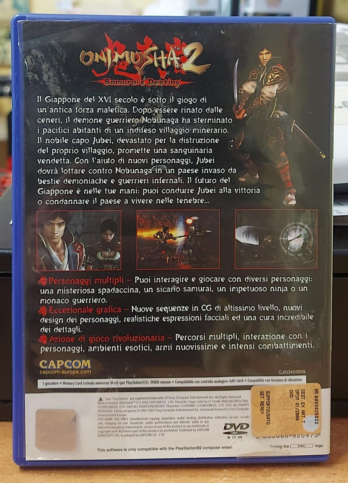 ONIMUSHA 2 SAMURAI'S DESTINY