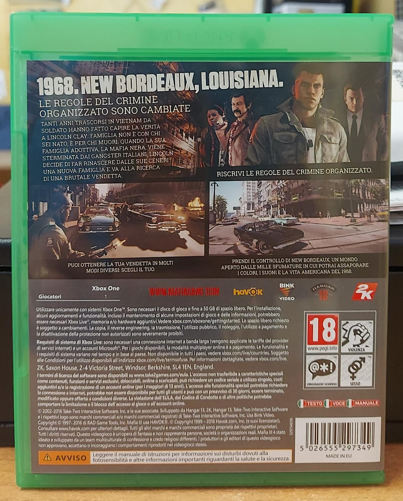 MAFIA 3 COMPLETO DI MAPPA