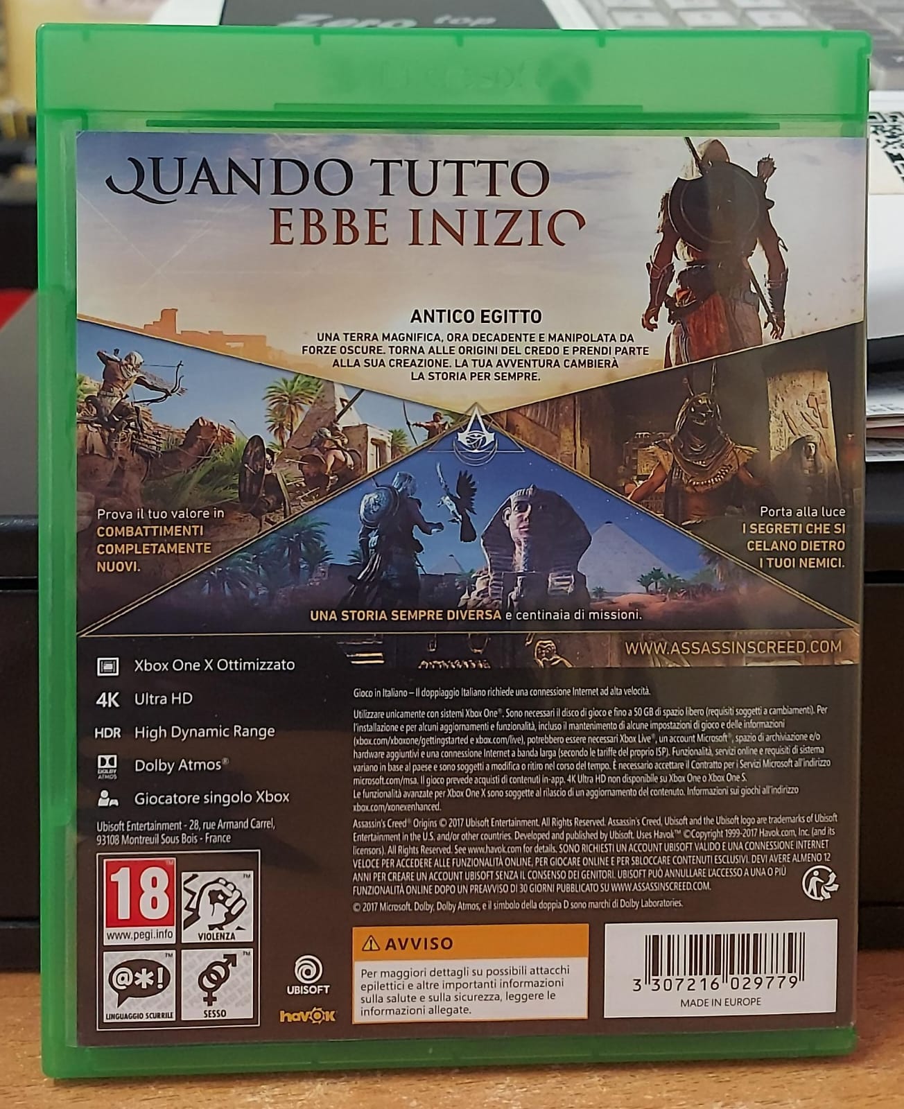 ASSASSIN'S CREED ORIGINS