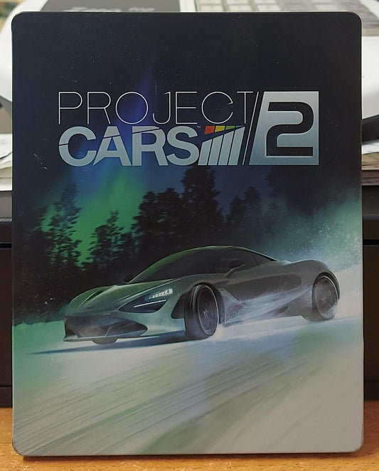 PROJECT CARS 2 LIMITED EDITION CON STEELBOOK E ADESIVI