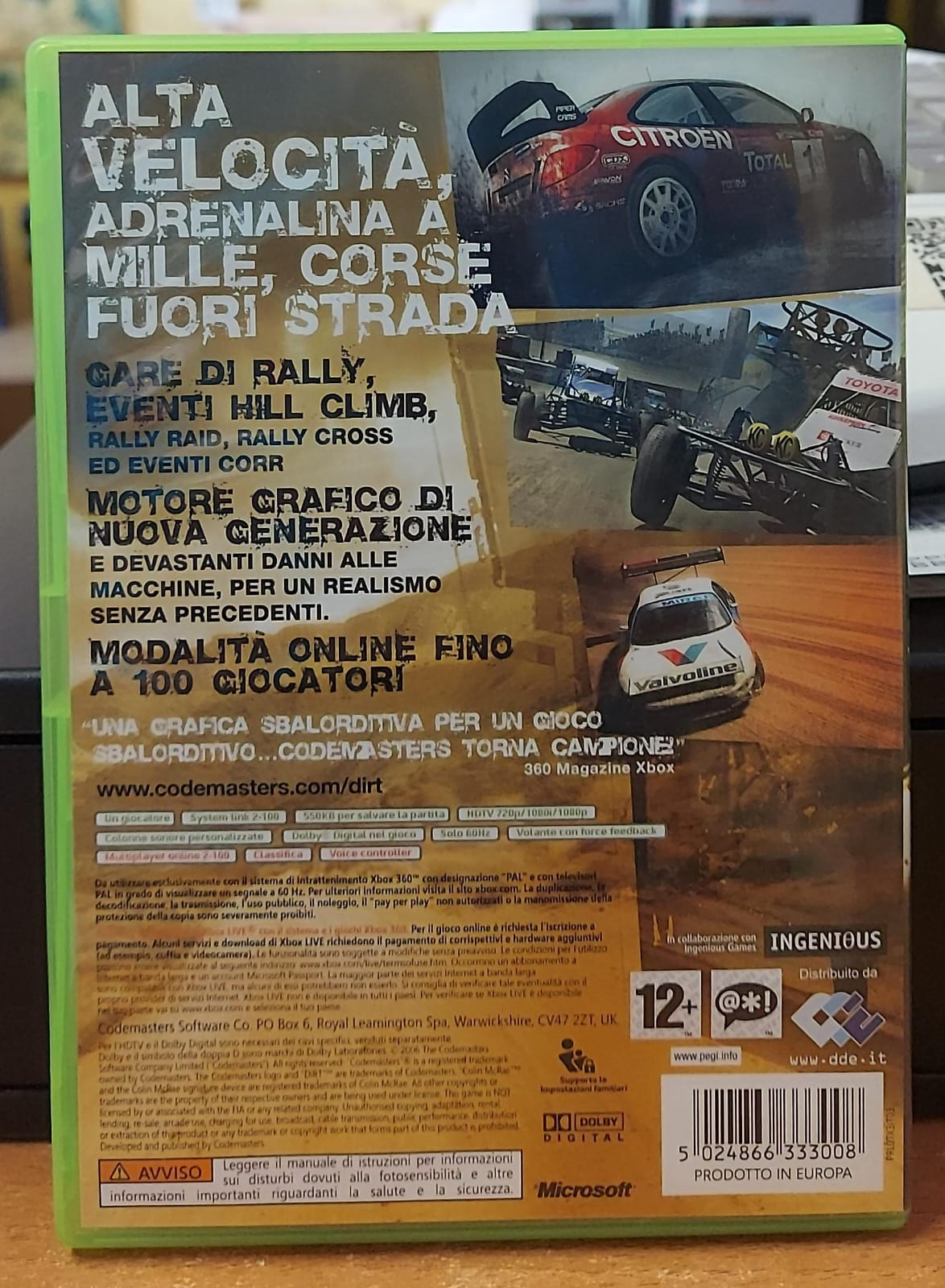 COLIN MCRAE DIRT