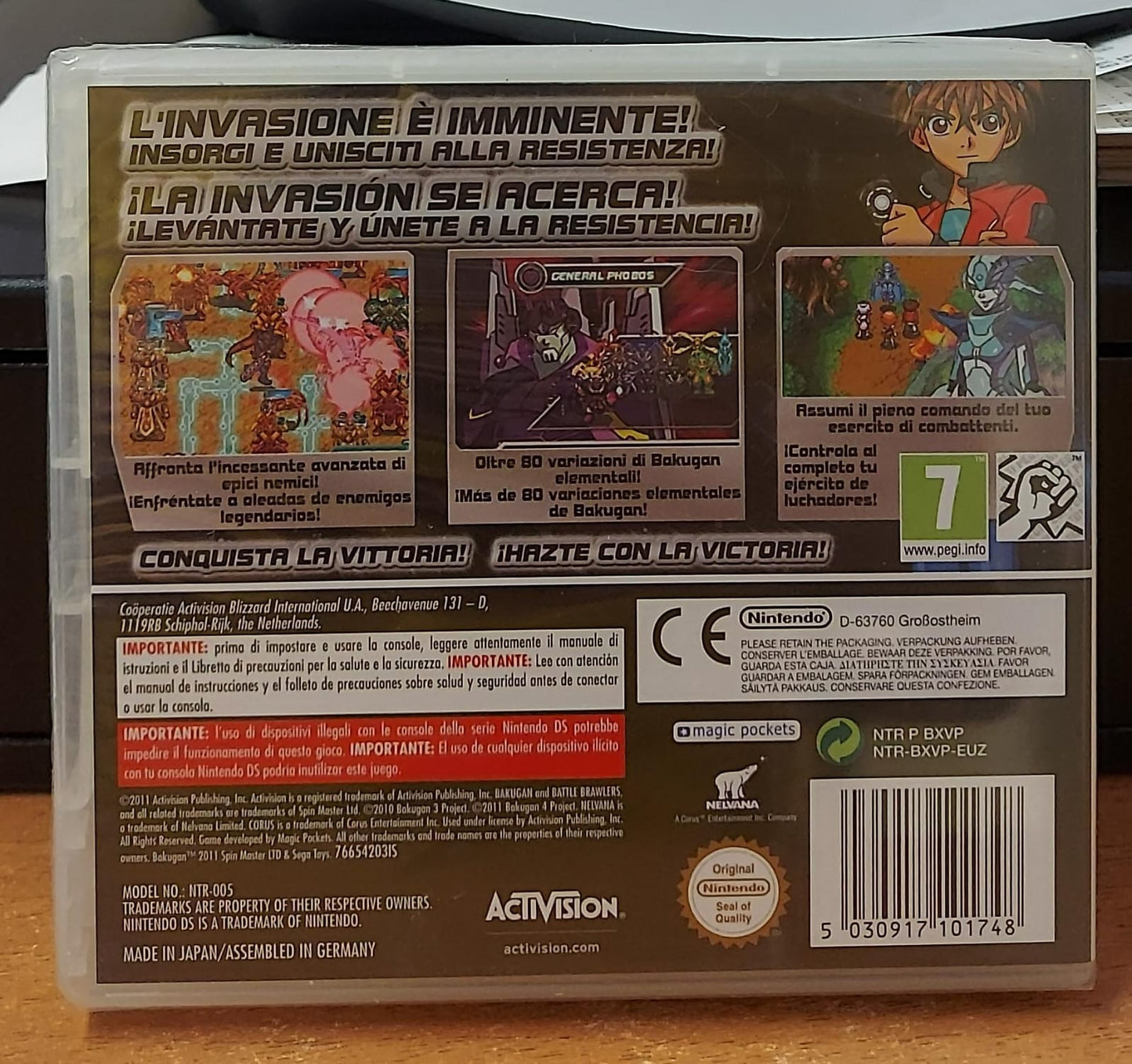 BAKUGAN RISE OF THE RESISTANCE - NUOVO MAI APERTO