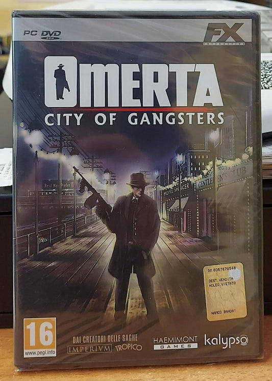 OMERTA' CITY OF GANGSTERS - NUOVO MAI APERTO