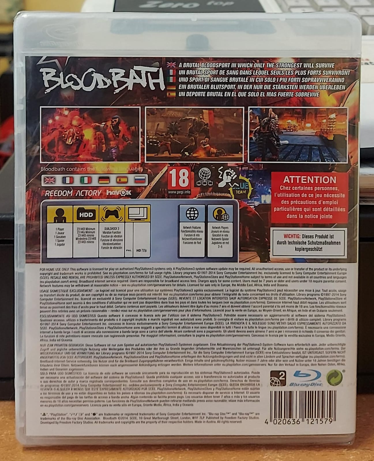 BLOODBATH - NUOVO MAI APERTO