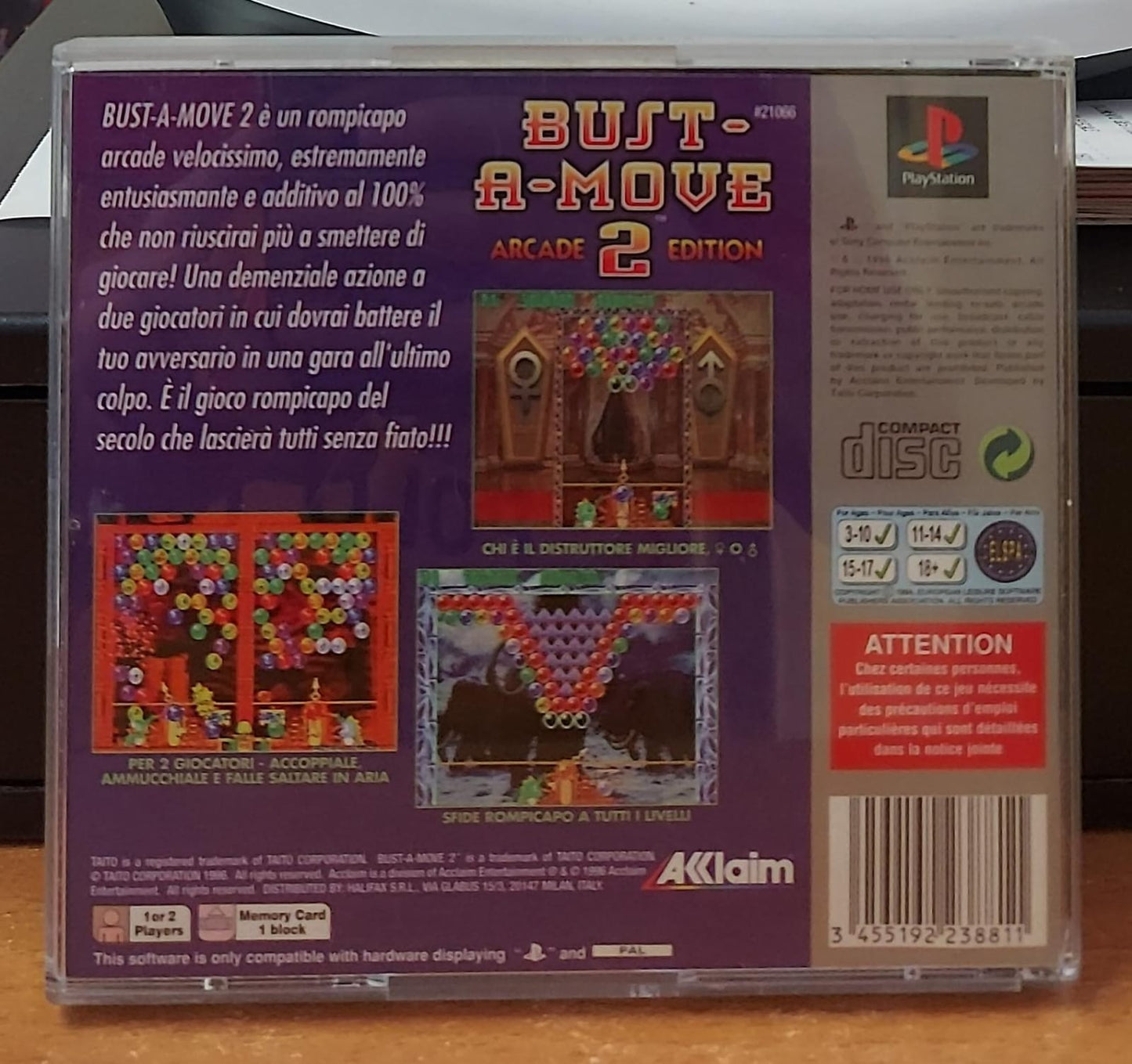 BUST A MOVE 2 - PLATINUM