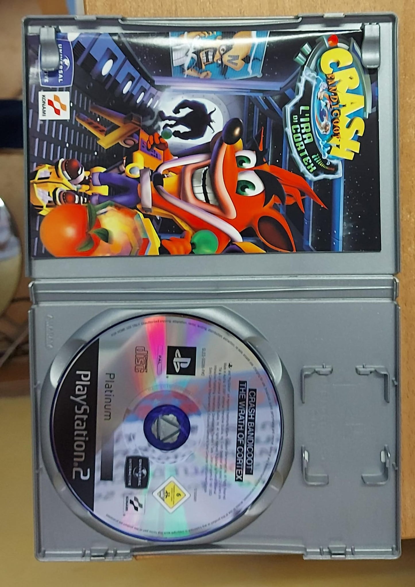 CRASH BANDICOOT L'IRA DI CORTEX - PLATINUM