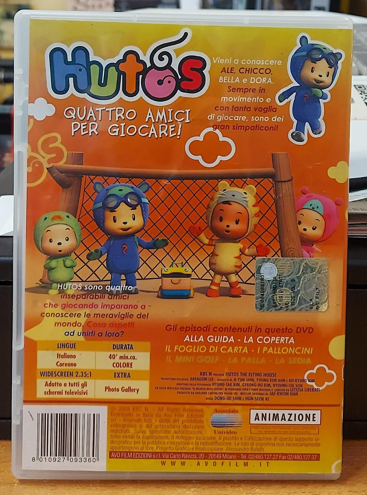 HUTOS QUATTRO AMICI PER GIOCARE - ALLA GUIDA