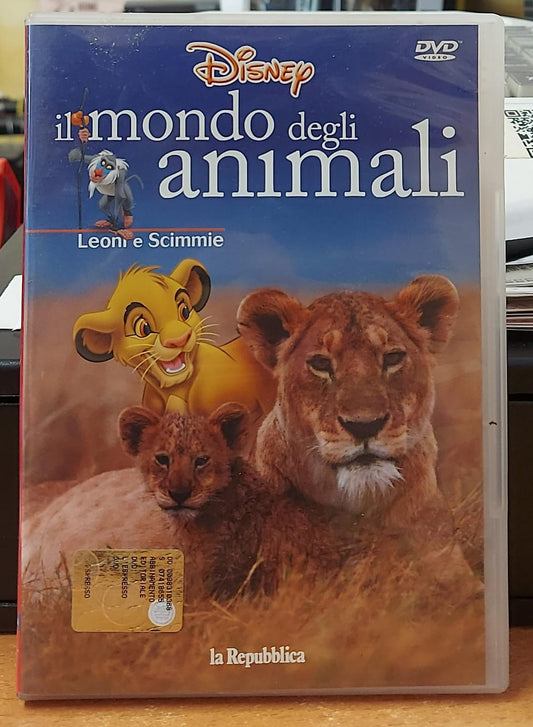 IL MONDO DEGLI ANIMALI - LEONI E SCIMMIE